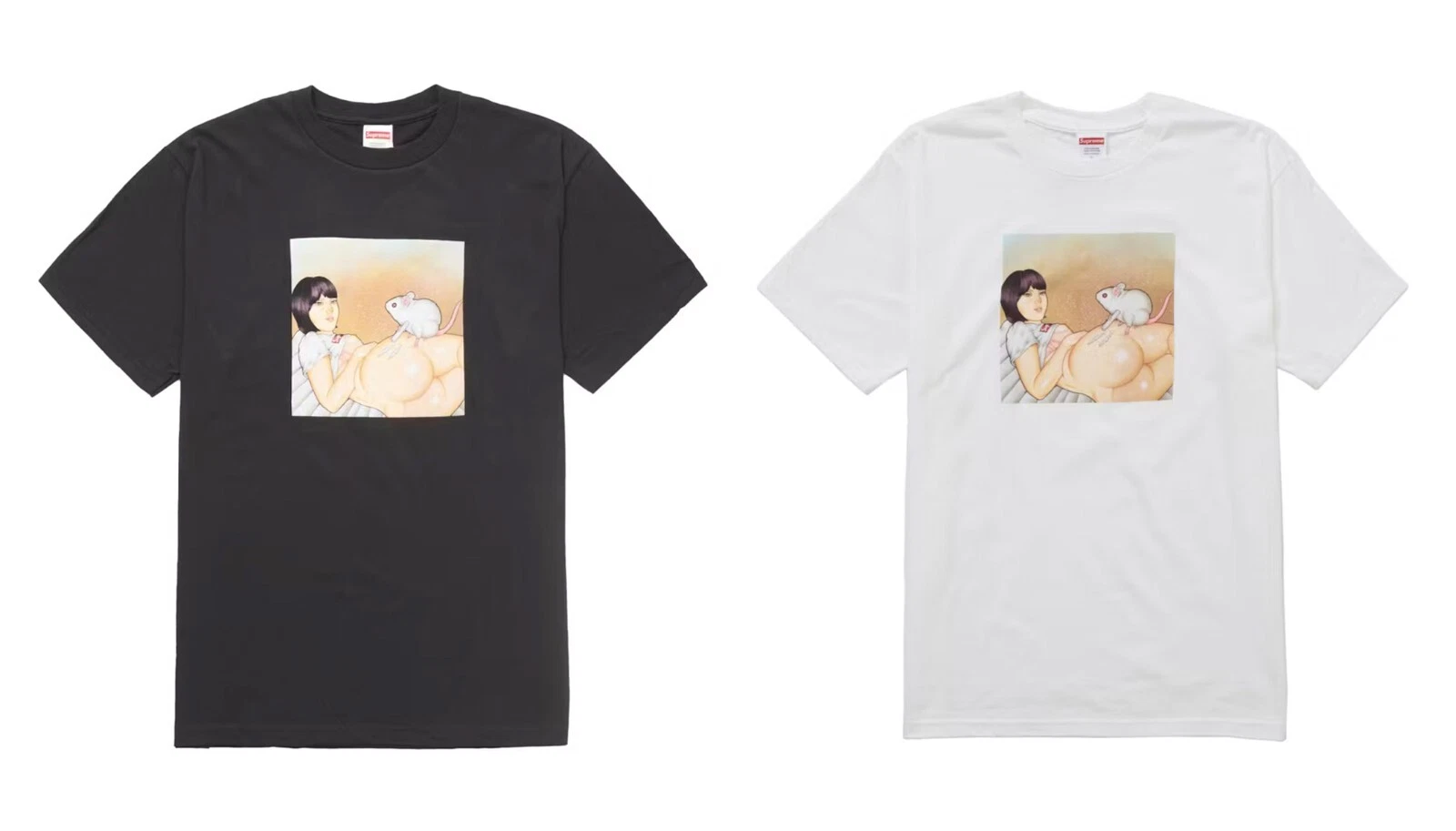 ???SSupreme Script Tee noir taille L/XL