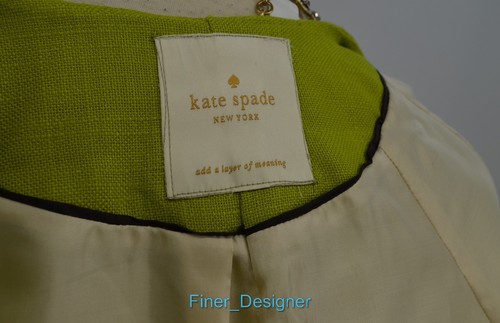 Kate Spade NY open crop Coat light jacket dress top layer meaning NEW $498 M L - Picture 6 of 7