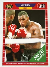 MIKE TYSON - 2021 PRO SET LEAF BOXING CHAMPION #PS14 - NRMT/MINT