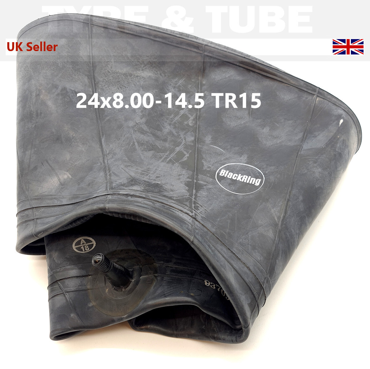 24x8.00-14.5 Inner Tube Straight Valve Quad Bike Atv & Trailer TR15