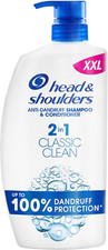Head & Shoulders Classic Clean Anti-Dandruff 2-In-1 Shampoo, 1000 Ml 12.76 per litre