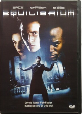 Dvd Equilibrium (Buena Vista) con Christian Bale 2002 Usato