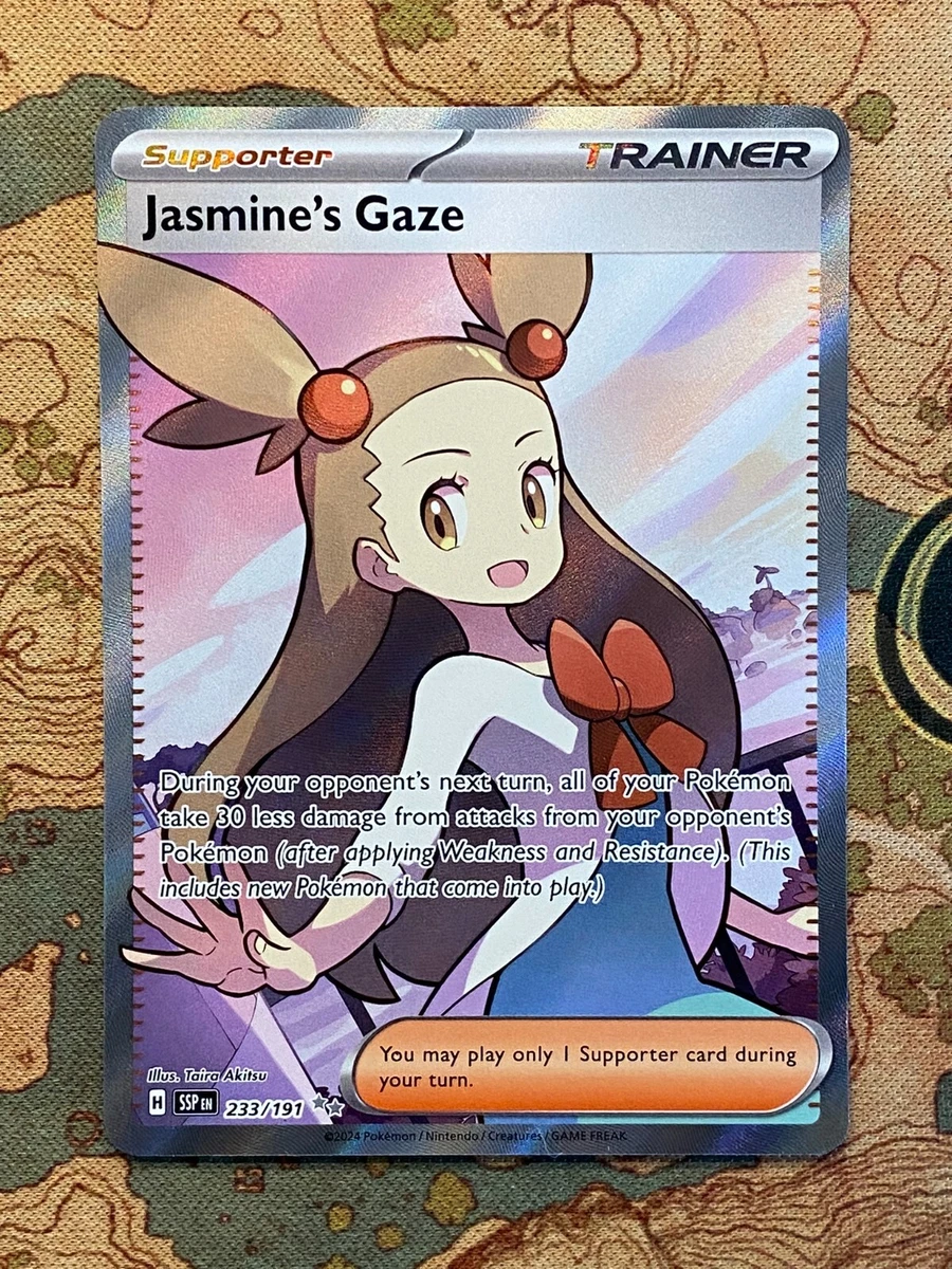 Jasmine's Gaze Pokémon TCG Cards for sale | eBay