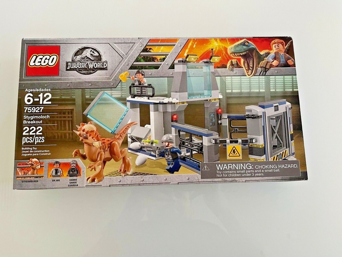 Lego Jurassic World Stygimoloch Breakout (75927)- NEW IN BOX