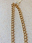 VINTAGE SILVER, GRAY, & GOLD TONE m. haskell CHAIN & BEADED NECKLACE — photo 4