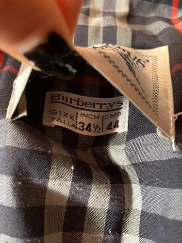 Piumino trapuntato Burberry's Unisex 44 blu scuro vintage Pre Owned - Foto 4 di 7