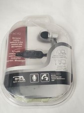 Cyber Acoustics AC-92 Monaural Laptop Netbook In-Ear Headset With Microphone