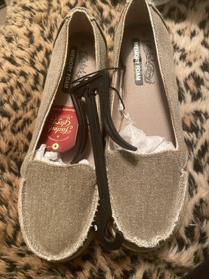 faded glory memory foam flats