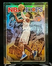2019-20 NBA Hoops Get Out The Way Holo #7 Dennis Smith Jr. New York Knicks