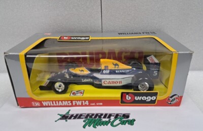 1/24 Burago WILLIAMS FW14 6108 SMC | eBay