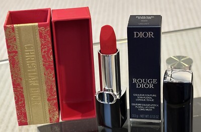 DIOR Rouge Dior Lipstick 999 Velvet 2025 Lunar New Year
