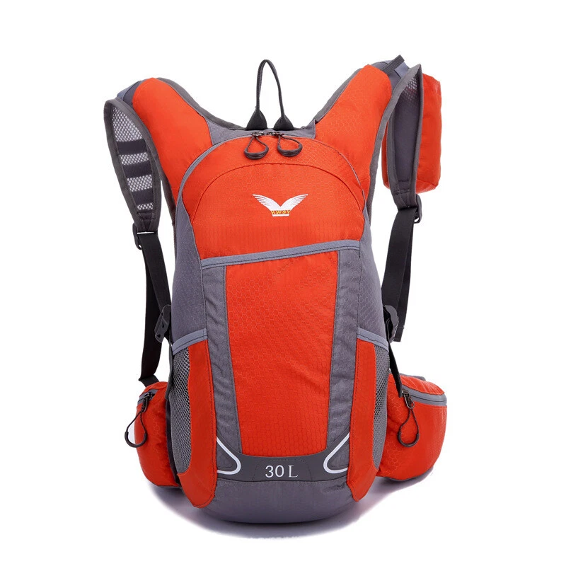 Mochila de bicicleta impermeable 30L para hombre mujer ciclismo montar camping bolsa de hidratación Foto 4 de 4