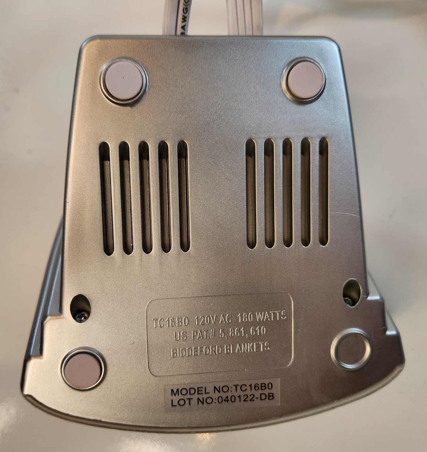 Biddeford TC16B0 Electric Blanket Controller 4Prong eBay