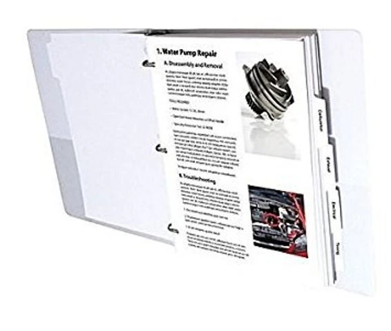 Divisores de pestañas Xerox Never Tear Index, 8 pestañas, blanco, 8 1/2" x 11", 1 juego, 3R14999 Foto 2 de 4