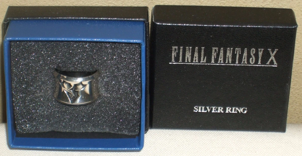 Final Fantasy Ⅹ 10 Tidus Zanarkand Abes Silver Ring Square Enix US:6.5-7, UK:M-N