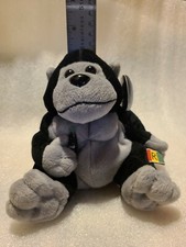 1999 Coca-Cola Bean Bag Plush Rilly Rwanda Gorilla International Collection Toy
