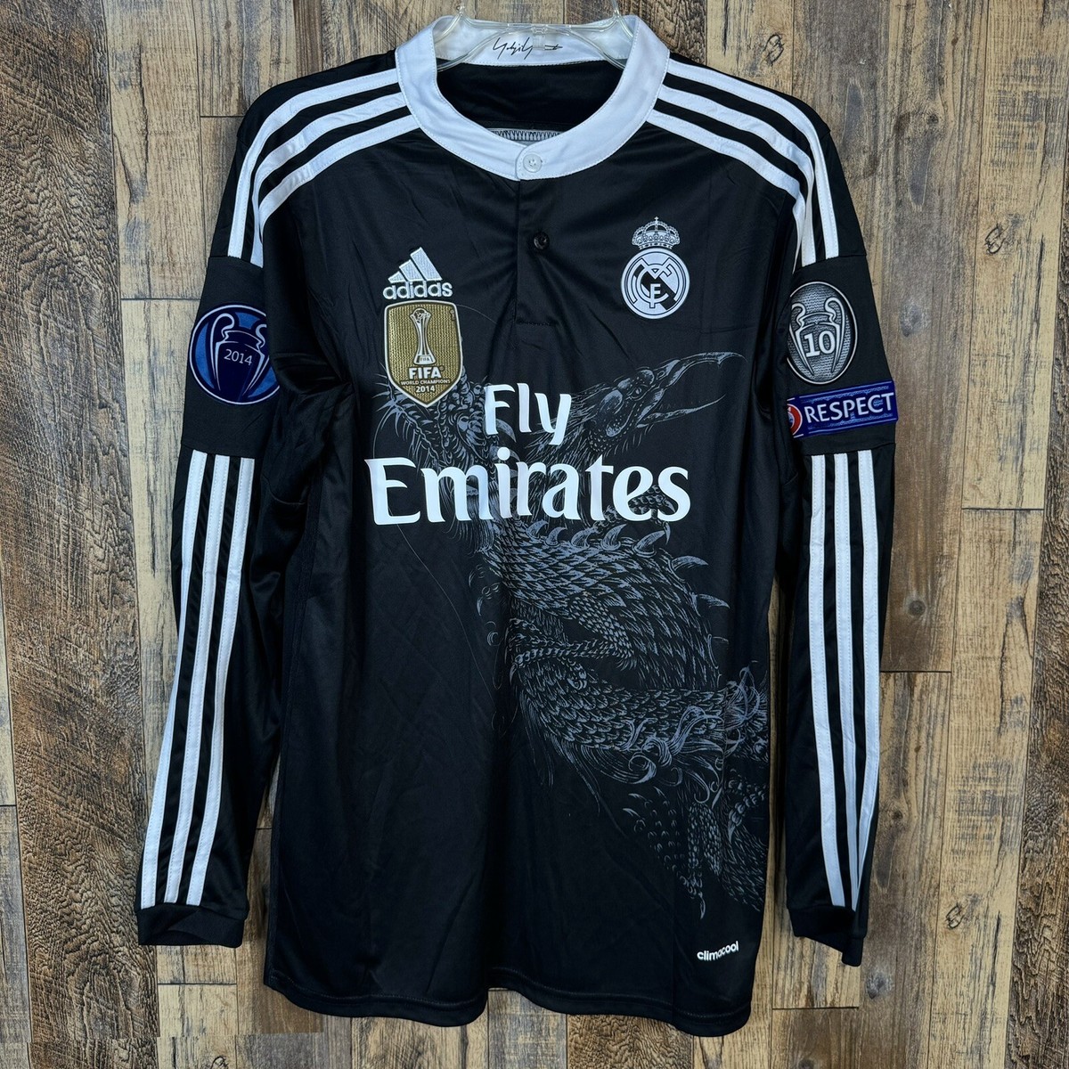 adidas - レアル・マドリード 14/15 3rd ユニフォーム　#7 RONALDO 新品】adidas Y-3 レアルマドリード 14/15 3rd ユニフォーム
