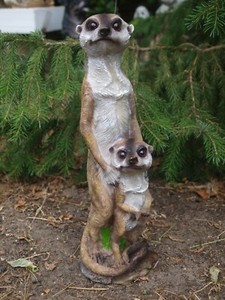 Erdmännchen Figur Garten