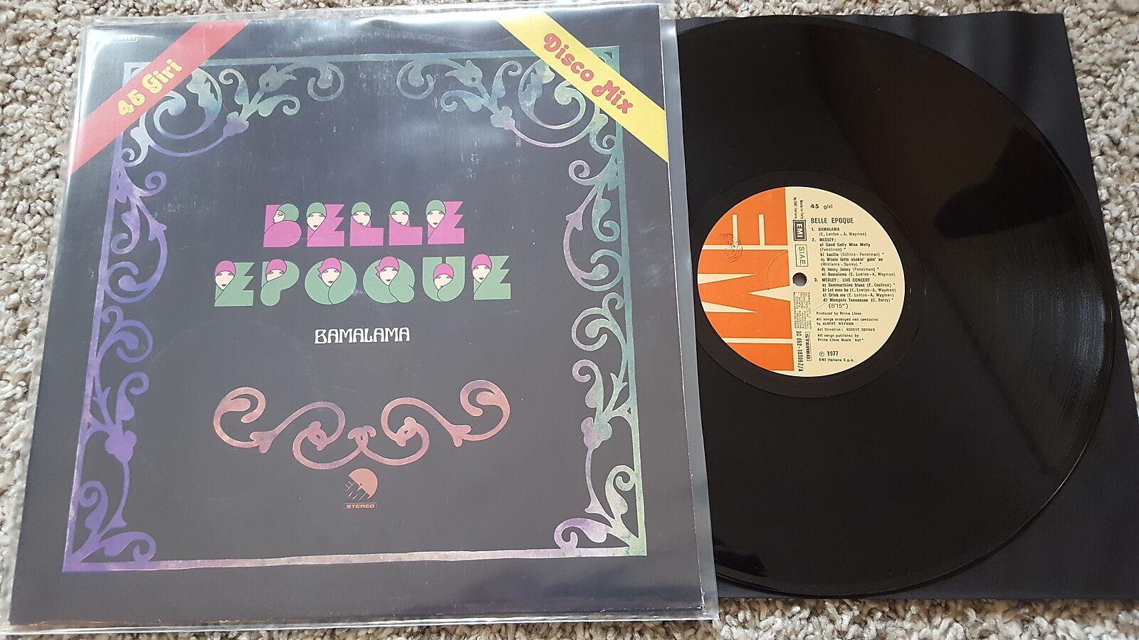 Belle Epoque - Bamalama 12'' Disco Vinyl Italy