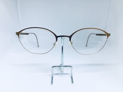 Lindberg Eyewear STRIP Titanium Brille Mod.4135 Oval Damen Kupfer Brillengestell