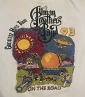 Vintage Allman Brothers Band Greatest Hits 1993 Tour Shirt Us585