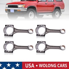 4pcs Connecting Rod For Toyota Pickup 4runner 2.2l 2.4l 20r 22r 22re Rec 75-95