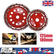 Diamond Segment Grinding Wheel Cup Disc Grinder Concrete Granite Stone Cut UK