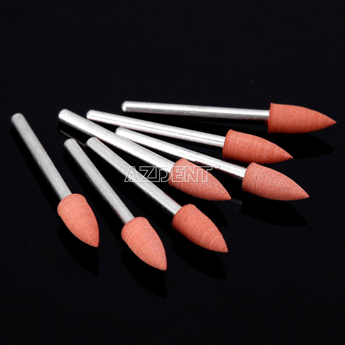 12 Pezzi Di Frese Per Lucidatura Dentale Bianche Pietre A Forma - Foto 2