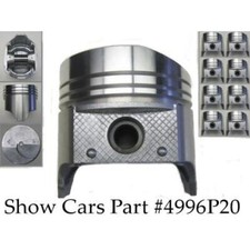 65 64 63 62 61 409 Chevrolet Impala Belair 11- 1 Cast Pistons .020 Over Bore