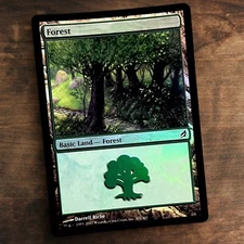 Forest 301 Foil Land Lorwyn Magic The Gathering MTG LP