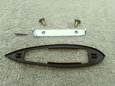 1963 65 CHEVY II NOVA Rear View Bowtie Door Mirror Mounting Hardware Kit ~ 7pcs