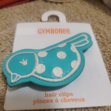 Gymboree Girls NWT New With Tags Blue Bird Hair Clips