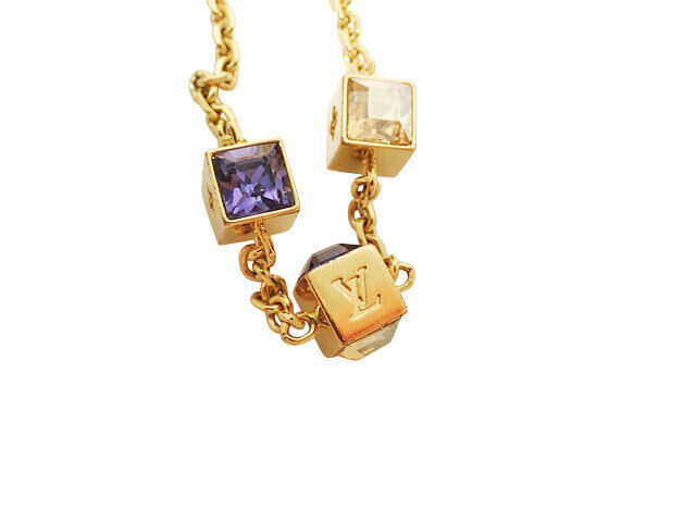 Louis Vuitton Necklace Collier Gamble M65096 37-41cm GP Gold Louis Vuitton Necklace Collier Gamble M65096 37-41cm GP Gold