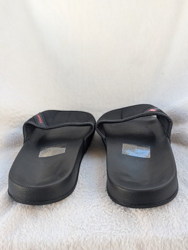 Size 10 Men's AlpineSwiss AS1950 Black Slide Sandals - Picture 6 of 9