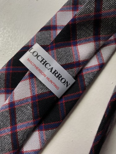 Lochcarron Macpherson Hunting Tie – 100% Pure Wool Tartan Scotland Made