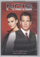 NO DISCS NCIS Season 6 Discs 3  4 Original DVD Artwork  Slimline Case 2008 