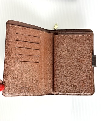 Vintage Louis Vuitton Wallet Organizer Passport Holder Monogram