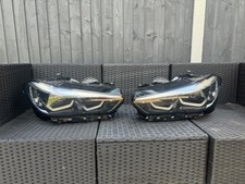 BMW X5 X6 G05 G06 ADAPTIVE LED RIGHT AND LEFT HEADLIGHTS 19-23 GENUINE 