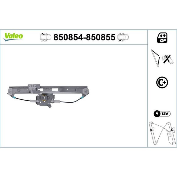 Valeo 850854 Fensterheber FüR BMW 3 E46-image