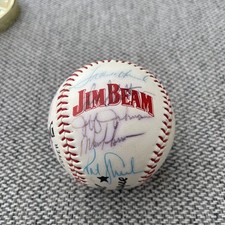 Don mattingly New York Yankees Autographed signed team ball Jim Beam 19 sigs