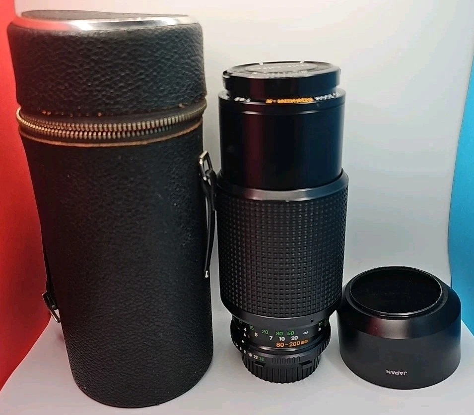 Minolta f/4.5 Camera Lenses 80-200mm Focal for sale | eBay