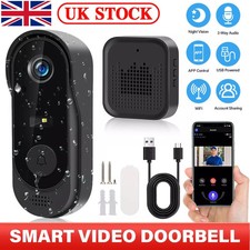 Smart WiFi Wireless Video Doorbell Security Ring Phone Camera Door Bell Intercom