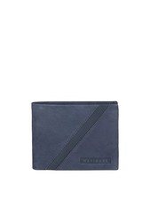 Navigare Portafoglio da uomo in pelle suede - blu