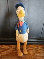 1930's Knickerbocker Disney Donald Duck Doll Toy 12 1/2"