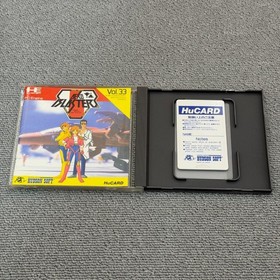 Aero Blasters Hu-Card HUDSON NEC PC Engine jp Japan From 2