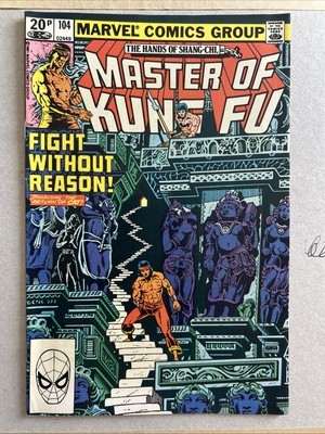 Marvel Comics MASTER OF KUNG FU Vol. 1 No. 104. Sept 1981 (box4)
