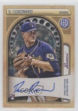 2021 Topps Gypsy Queen Team Script Font Swap Drew Rasmussen #GQA-DR Auto 08jk