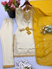 INDIAN DESIGNER SUIT BOLLYWOOD WEDDING PAKISTANI SALWAR KAMEEZ PARTY WEAR DRESS