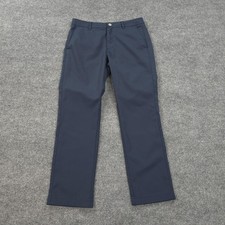 Bonobos Pants Mens 32x30 Blue Highland Golf Slim Fit Performance Chino Golfing