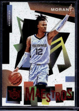 2021-22 Panini Court Kings Ja Morant Maestros Ruby #24 Grizzlies